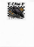 crow F caw F decal
