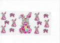 cup wrap flower bunny