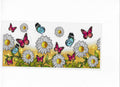 flowers and butterfly cup wrap