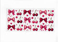 red cherries and bows
