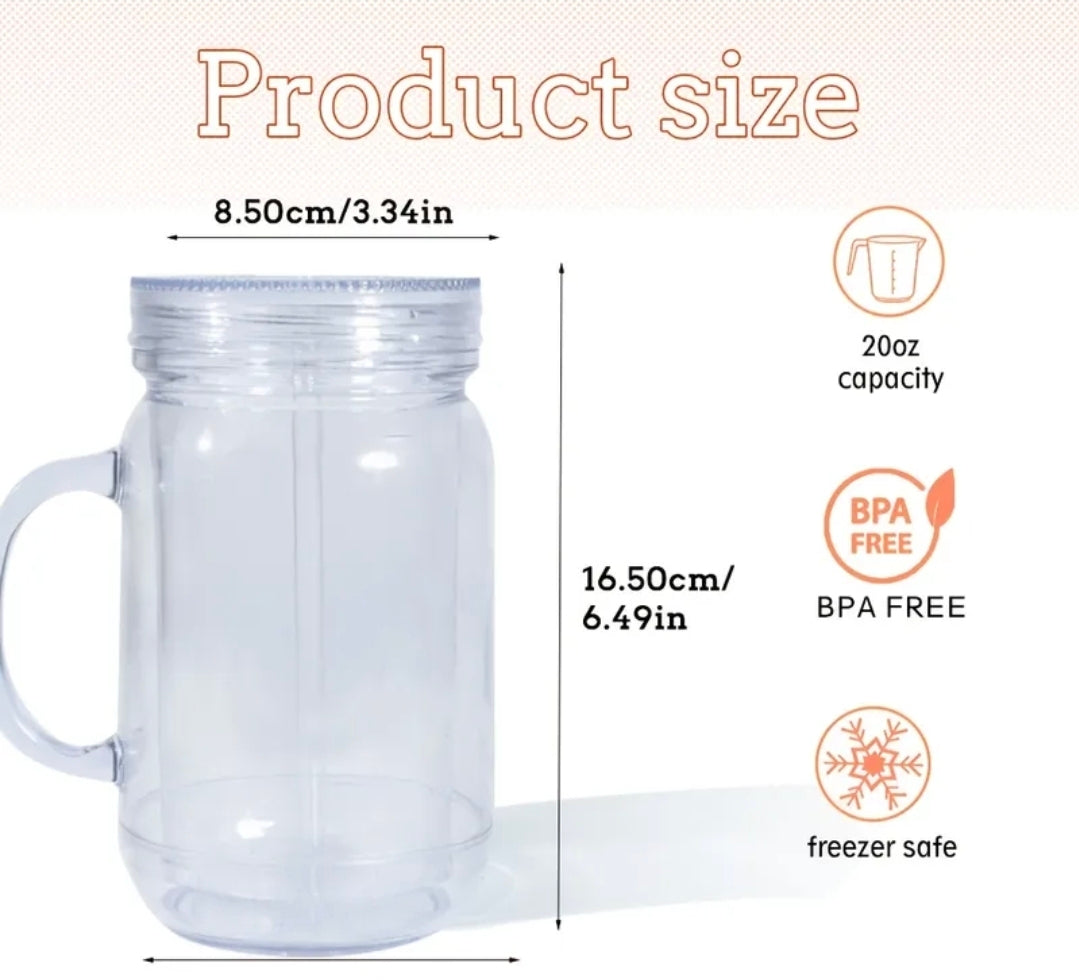 Custom Mason Jar Cup