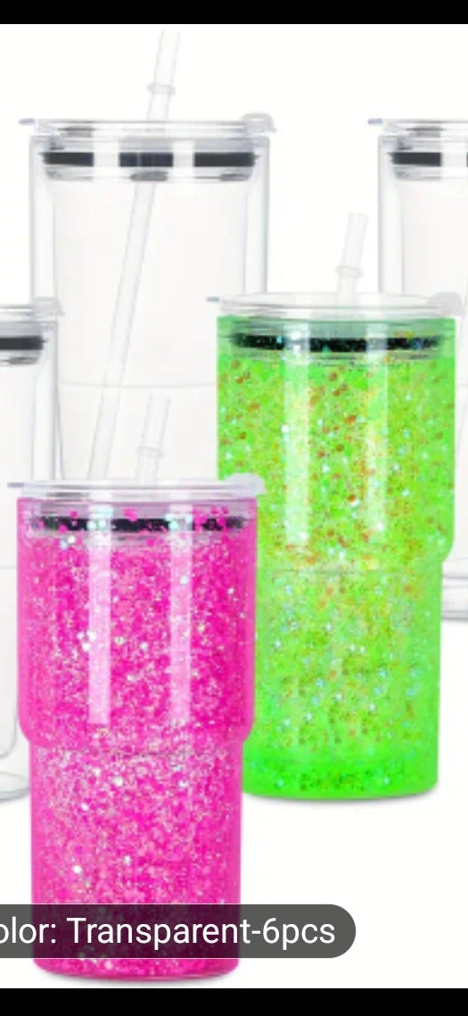 16oz coustom snow globe cup