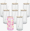 16oz Snowglobe Cup with Bamboo Lid